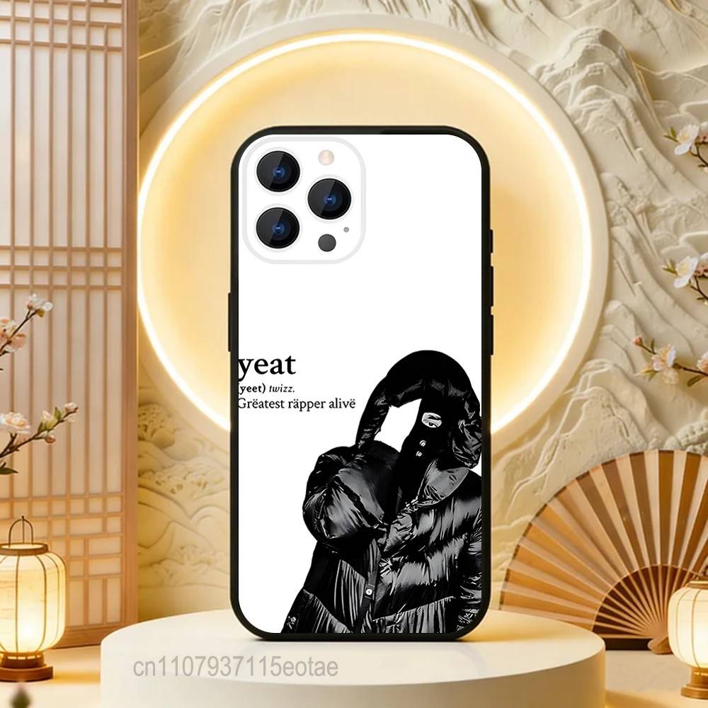 Y-Yeat Rapper LYFESTYLE For iPhone 12,16,13,14,15,17,11,Pro,Max,Plus,E,Air,Mini TPU Soft To Skin-friendly Phone Case