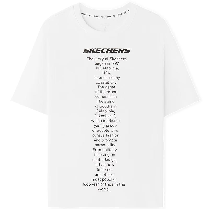 Skechers Unisex Knit Short Sleeve T-Shirt L125U098 L