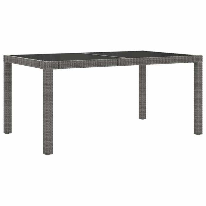 Maison Exclusive - Ensemble à manger d'extérieur 7 pcs et coussins Résine tressée