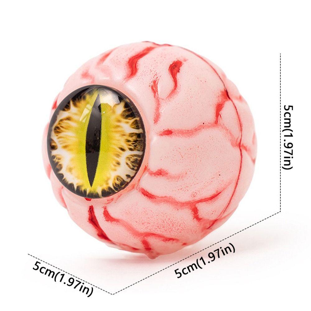 10pcs 5cm Halloween Eyeballs Simulation Halloween Fake Balls Funny Scary Eyeballs  Kids Party