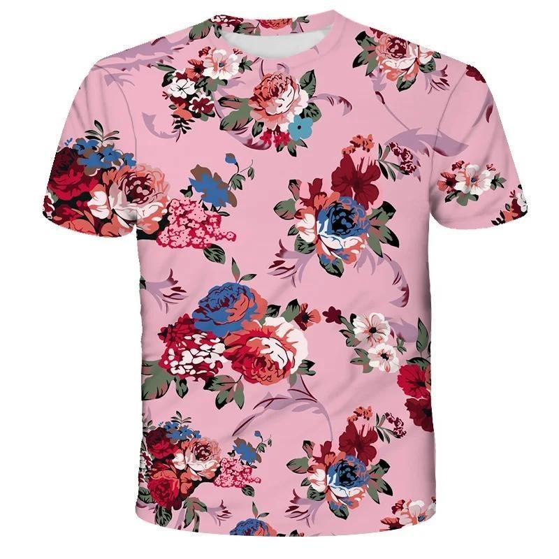 

Pattern T-shirt Clothing Women s T-shirt Short Sleeve 6XL