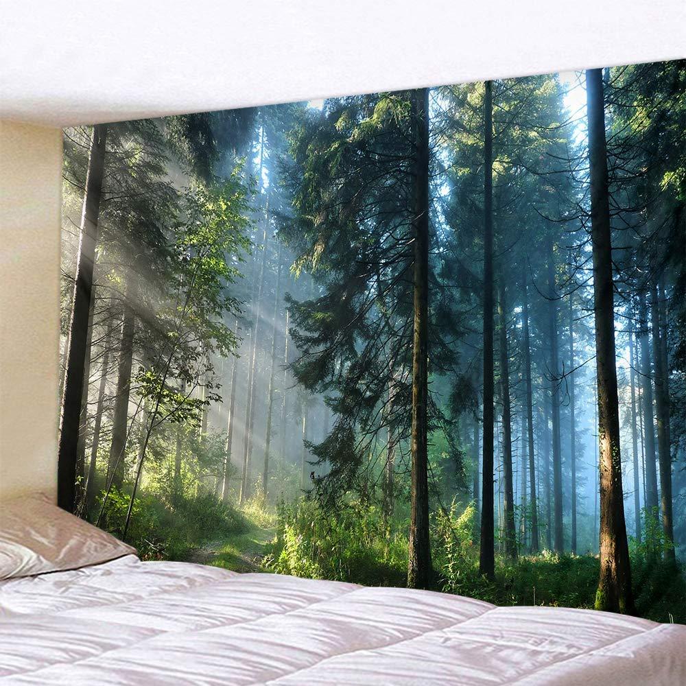 Scene Tree Forest Tapestry Tree Tapices Room Wall Art Home House Bedroom Aesthetic Decor For 2026 Tapestry