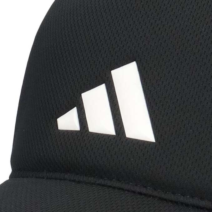 Adidas Cool Comfort Cooling Material Logo Cap (Black X White)