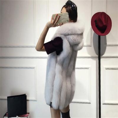 S-4XL Χειμωνιάτικο Ζεστό Ριγέ Παλτό από Ψεύτικη Γούνα Αλεπούς Πάχος Παλτό Γυναικείο Καθημερινό Μακρύ Γιλέκο Γυναικείο Ανοιχτό Πλεκτό Καρντιγκάν με Κουκούλα Στενό Παλτό