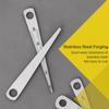7 Pcs Stainless Steel Feeler Gauge Set 0.1-20mm Clearance Ruler for Cylindrical Bore Taper Welding Hole Inspection Tool