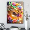 Diamond Art Painting Newly Arrived Chinese Loong Flower Diy 5d All Mosaic Jewelry CrossStitch Embroidery Set Home Decoration