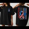 Comfort Colors® 25th Anniversary 911 Memorial Shirt, Never Forget Memorial Tee, Patriotic American Flag Tribute, September 11 Remembrance