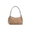 COACH Teri Cow Leather Portable Crossbody Bag, Shoulder Bag Medium Women's Taupe CR099-SVTP