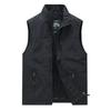 Summer Men Outdoor Mesh Thin Waistcoats Climbing Sleeveless Jackets Men Multi-pockets Fishing Photography Breathable Vests