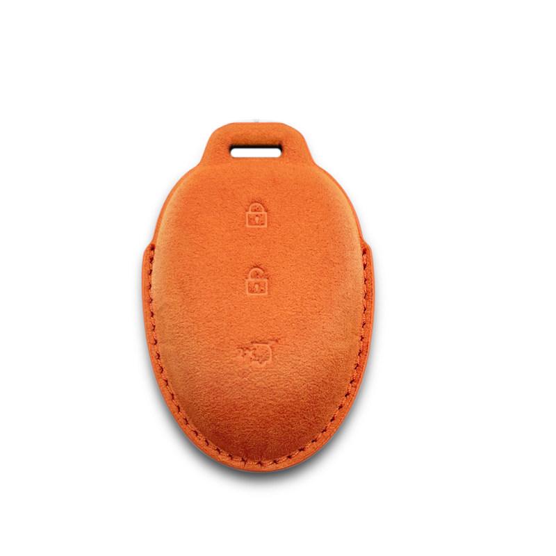 Changan Qiyuan A07 Key Case: Suede Shell for A05/Q05/Q07 Car Key