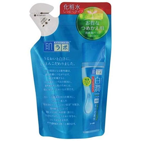 

Hada Labo Shirojun Medicinal Whitening Arbutin x Vitamin C x Oriental Pearl Barley Moisturizing Set of 5 [Quasi-drug] Lotion, High-purity Extract,