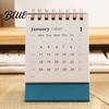 Personalized Office Desk with Gold Calendar Minimalist English Desktop Accessory 2027 Table Planner Modern Decoration