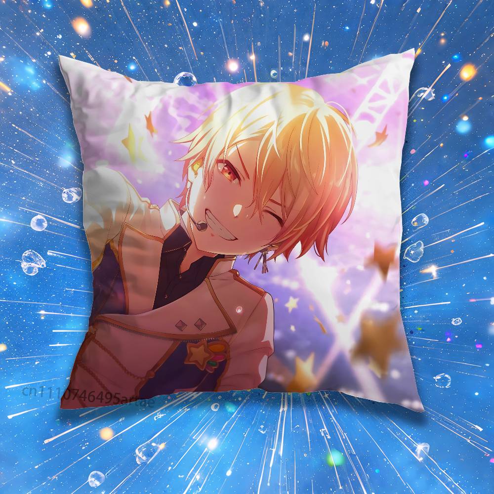 Tenma Tsukasa PProject SEKAI Pillow for Sofa Seat Chair DecorativeModern Home Decor Print Throw Cushion