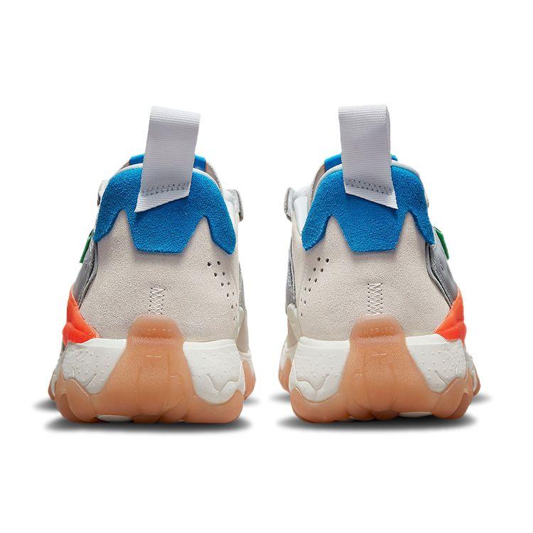 Air Jordan Delta 2 Light Smoke Grey Total Orange Men Sneakers Light-Photo-Blue White CV8121-004