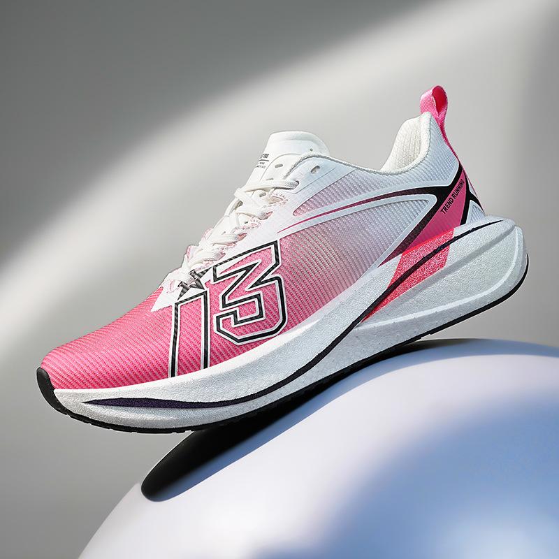 

Red Rabbit 8PRO Breathable Running Shoes Breathable Professional Racing Carbon Board Running Shoes Youth Shock Absorption Popcorn Sneakers 36