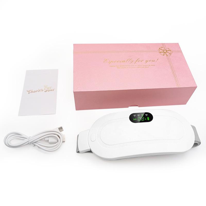 Cross-Border Smart Heating Waist Belt with Digital Display for Menstrual Relief and Vibration Support