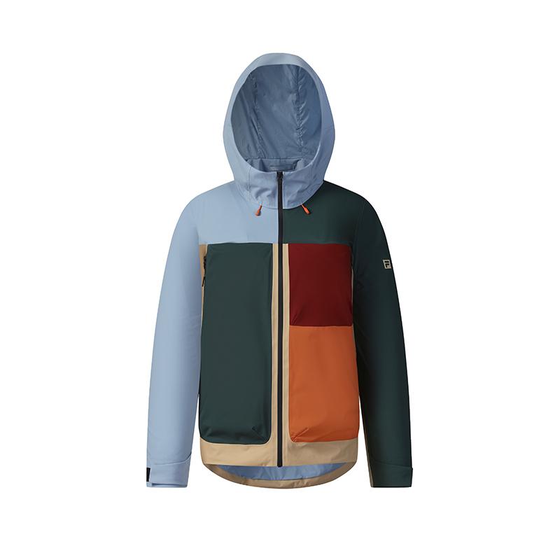 New FILA EXPLORER Jacket Men's Dusty Whale Blue A11W537711FLB