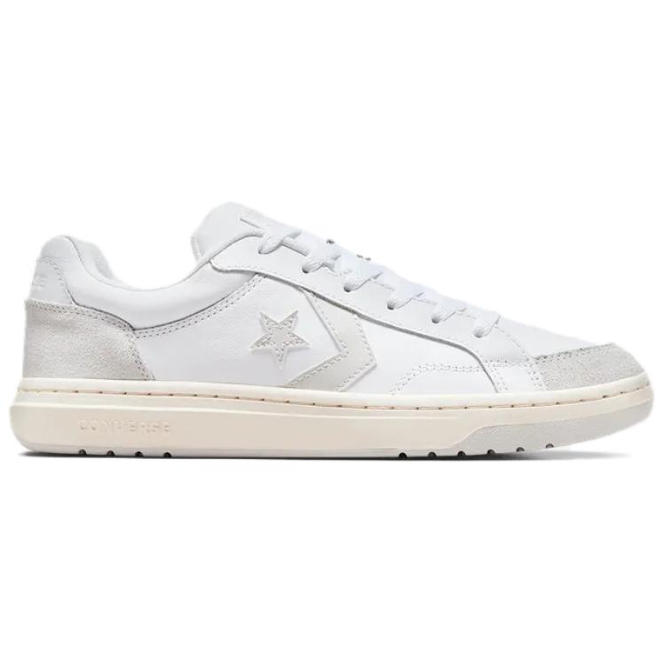 Converse Pro Blaze Strap Classic Low-top Retro Basketball Shoes Unisex White