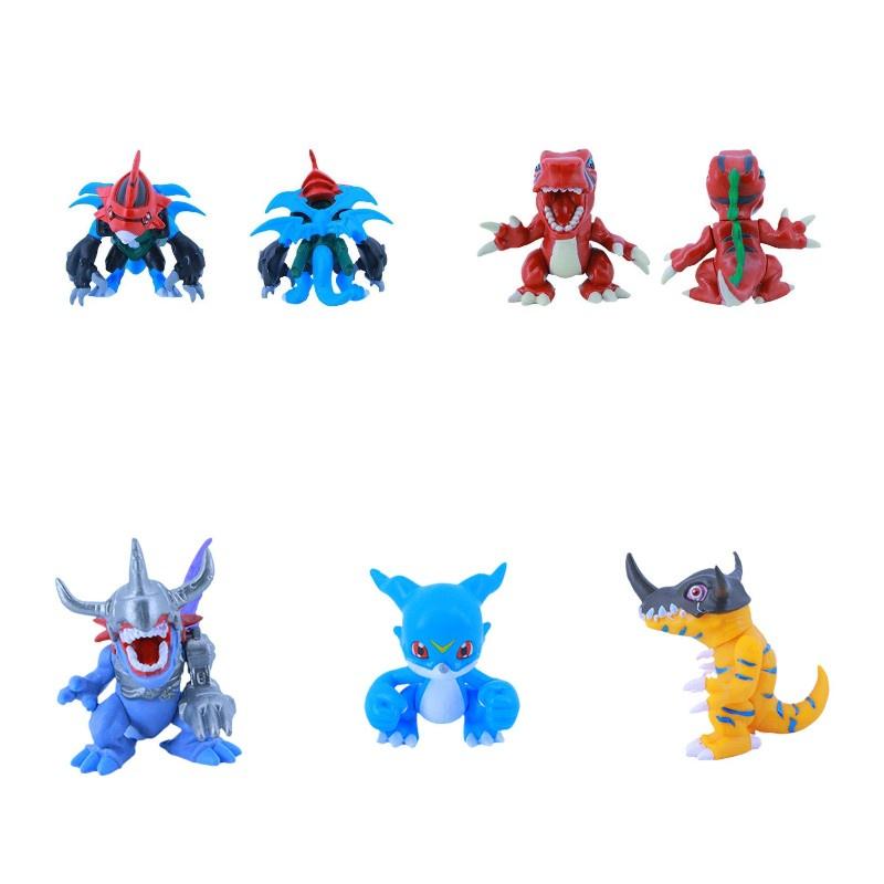 Cute And Adorable Digital Monster Pvc Toys For Display