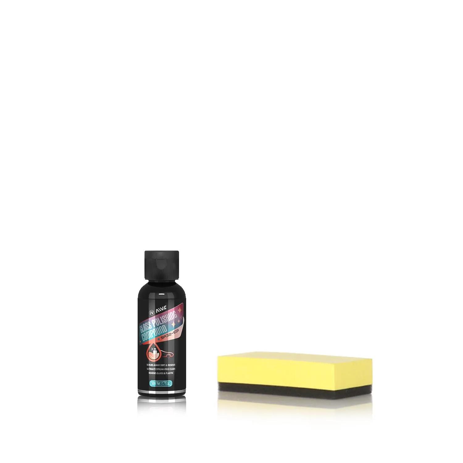 

Car Glass Polishing Compound Glass Film Remover Windshield Cleaner Film Coating Oil Paste Film Emoval Cream Stains Auto Detail 50ml
