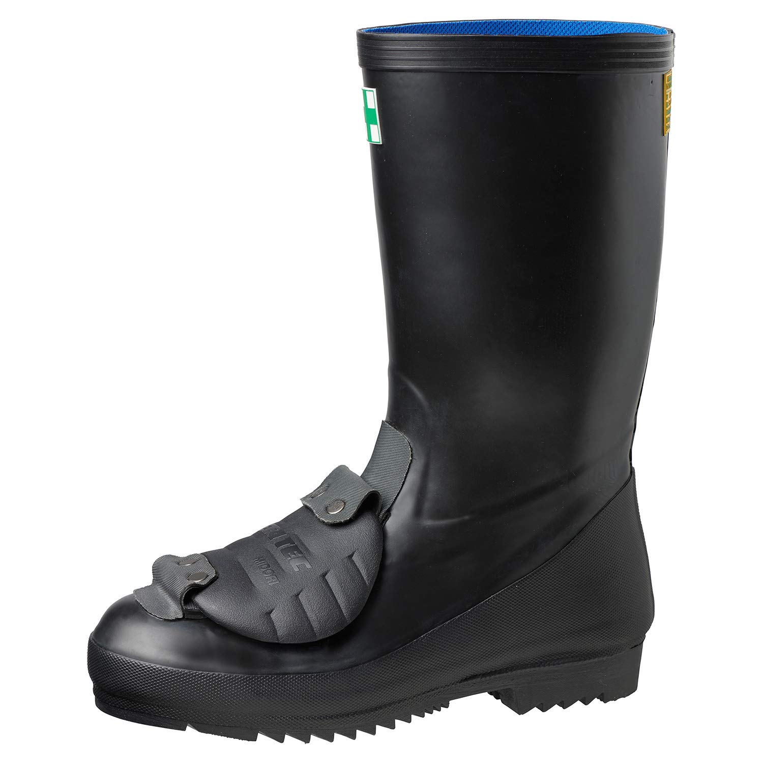 

Safety JIS boots with toe cap and instep 966 Instep Pro 27 3E [Midori Anzen] shoes, standard, protector, M2, black, cm, чёрный