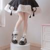 Winter Fluffy Lolita Single Shoes Female Japanese Soft Girl Cute Soft Cute LOLita Leather Snow Boots