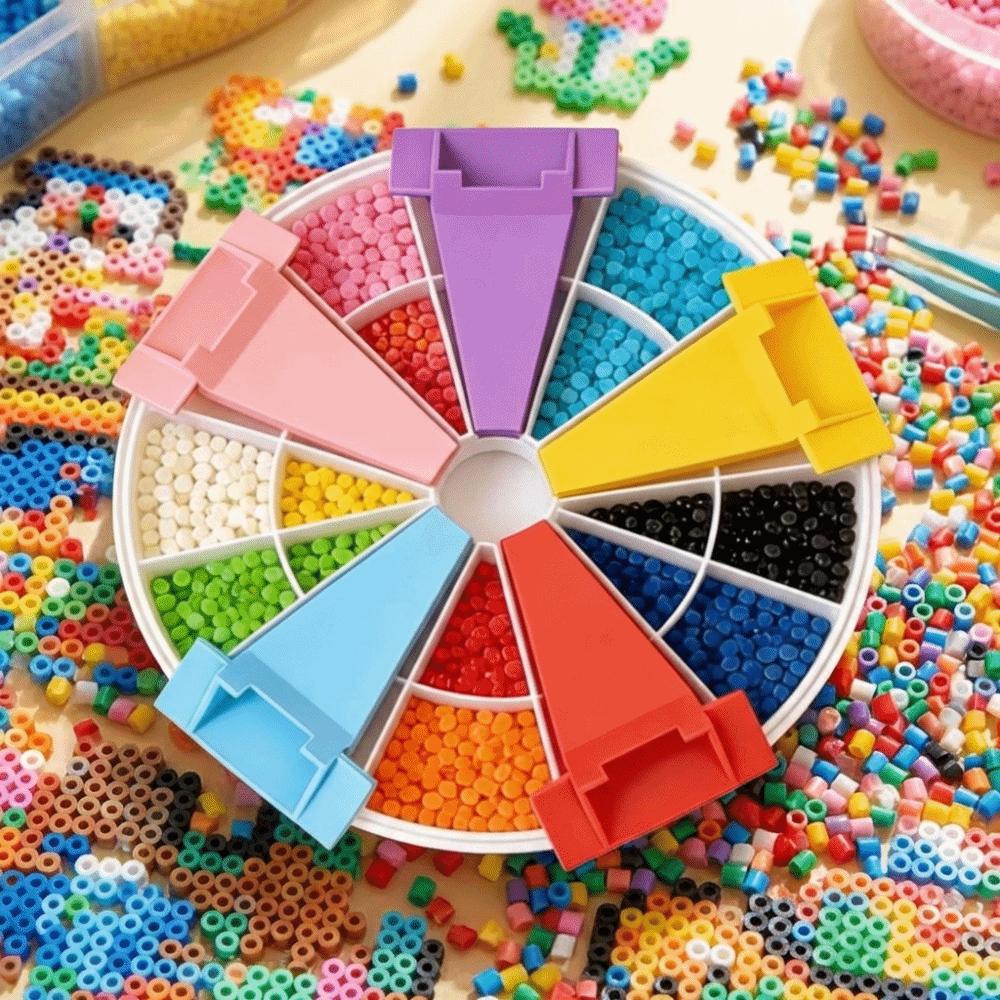 Efficient Fuse Beads Storage Box No Leakage Fuse Beads Organizer Craft Creation