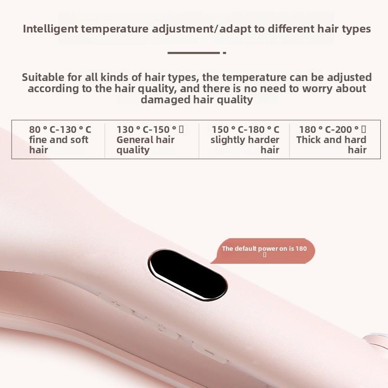 Curling Iron Curling Iron Ceramic Wave Curl Perm Iron Splint Curling Hair Perm Curl Straight Dual-purpose Egg Roll Hair Iron