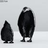 Metall Pinguin Statue Dekoration Kreative Tierstatue Handwerk Desktop Dekoration Modern Leichter Luxus Heimdekorationszubehör