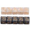 10Pcsset 16Mm D6 +1-1 Dice For Magic The Gathering Game Counting Math Teaching Counters