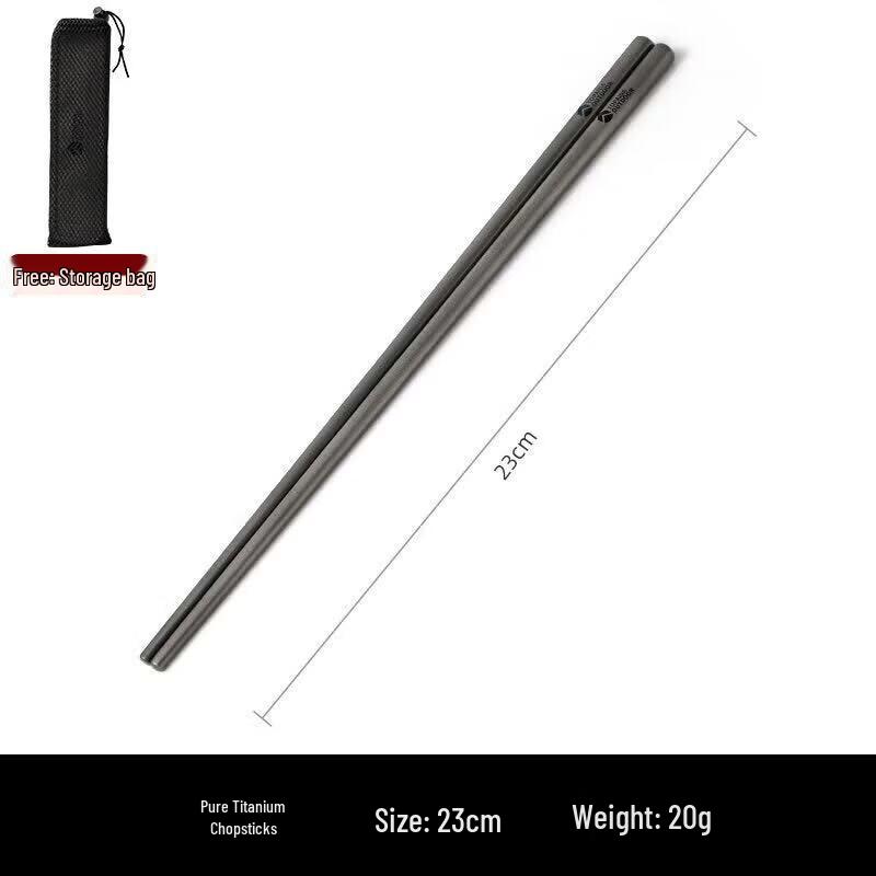 Pure Titanium Portable Cutlery Set