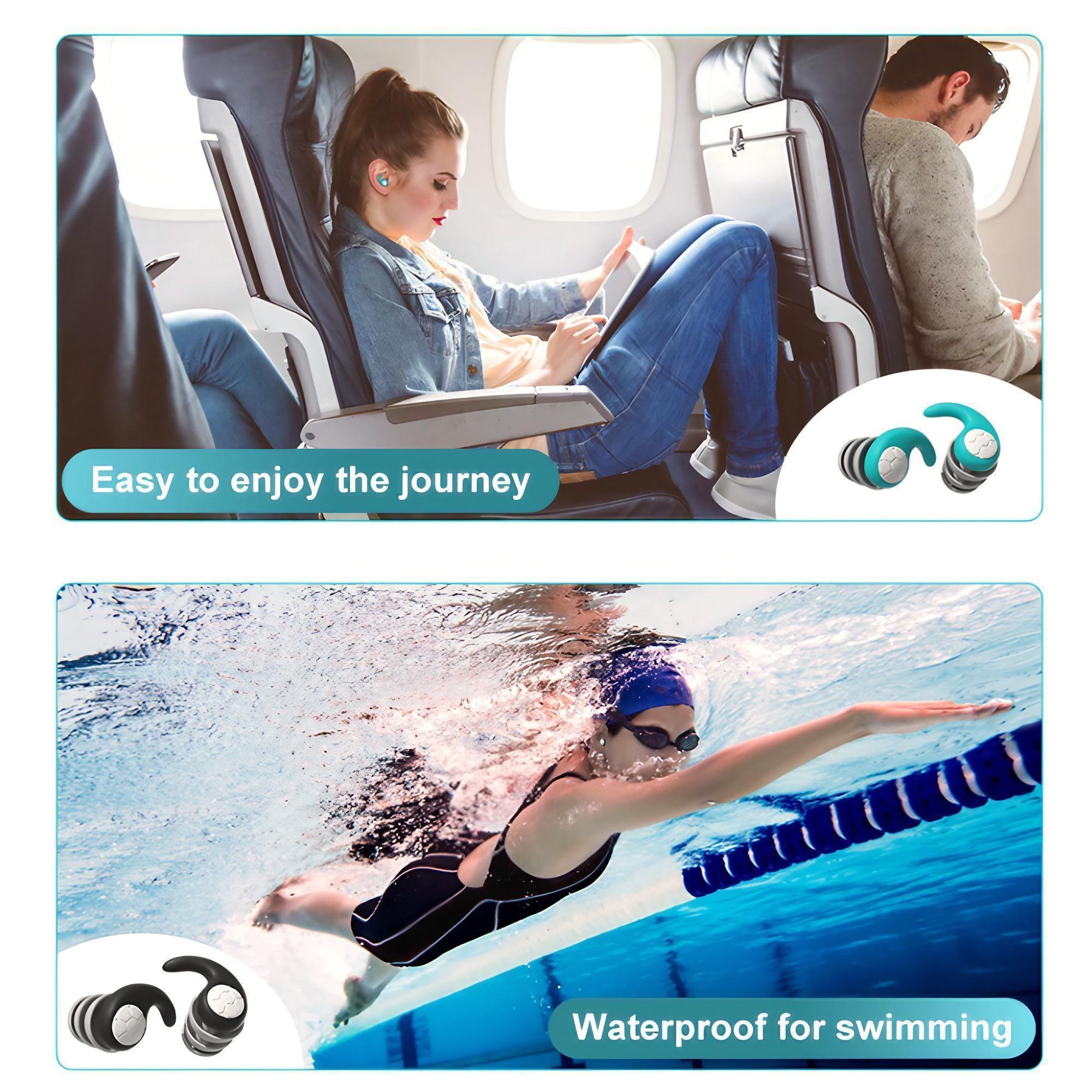 1 пара мягких силиконовых берушей - шумоподавление — фото 7