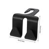 Headrest Hanger Hook U-Shaped Headrest Storage Holder Auto Seat Hook Organizer Interior Accessories For Purse Coats Umbrellas