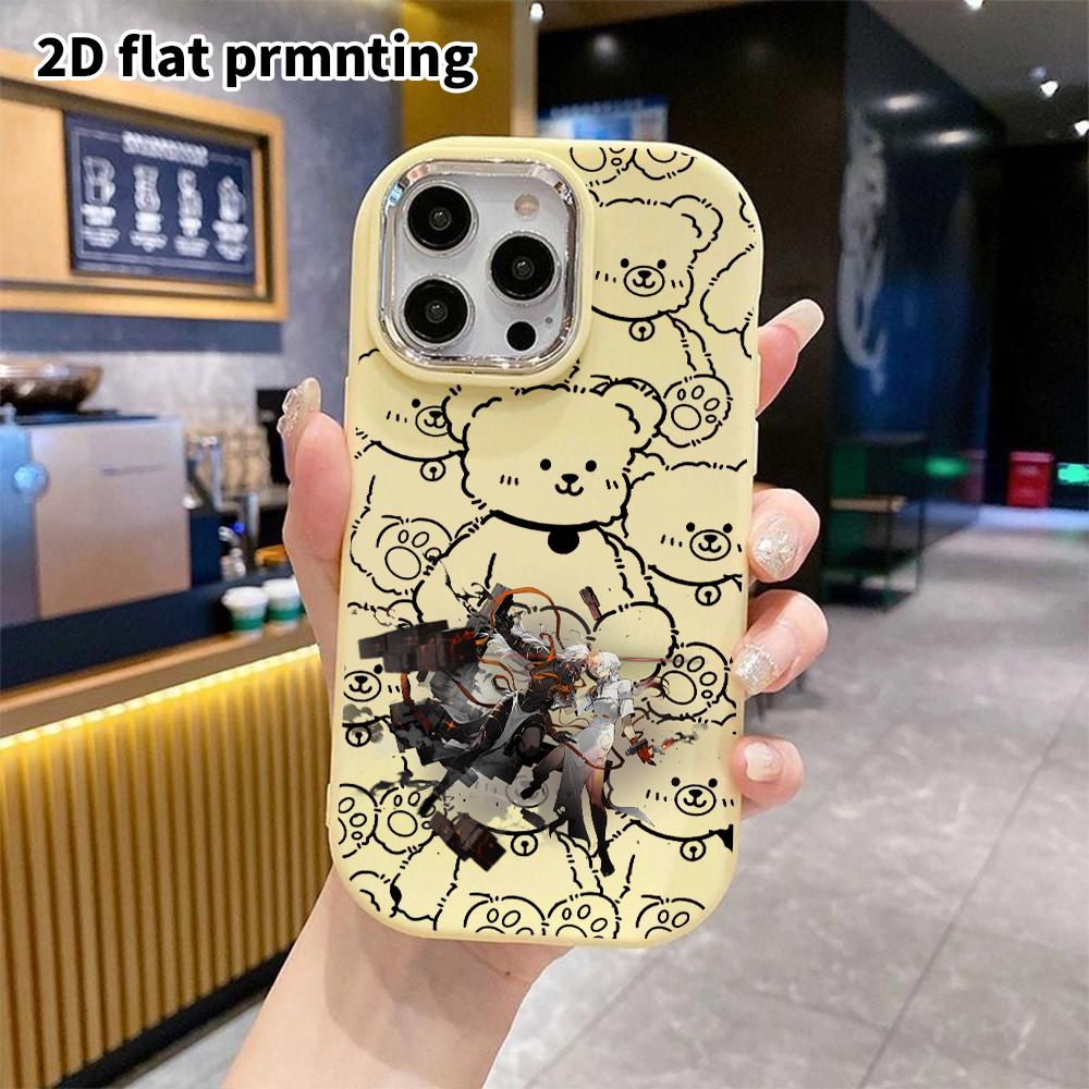 Phone Case: 2D Flat Design Suitable for iPhone 18 17 16 15 14 13 Pro Protective Case, Couple Style, Flame Effect, Christmas and Halloween Gift
