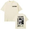 Men Women Clothing Oversized T Shirt Playboi Carti I Am Music Album Print T-shirts Fashion Short Sleeve T-shirt