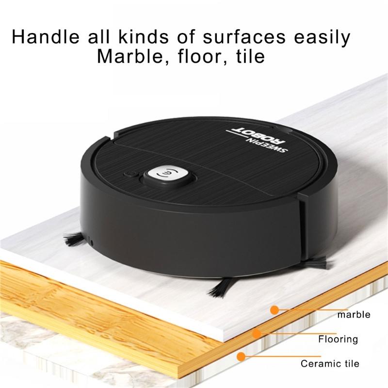 Powerful Vacuum Cleaner Convenient Robot Vacuum Sweeping Machine Sweeperes for Pet Owneres and Different Surfaces