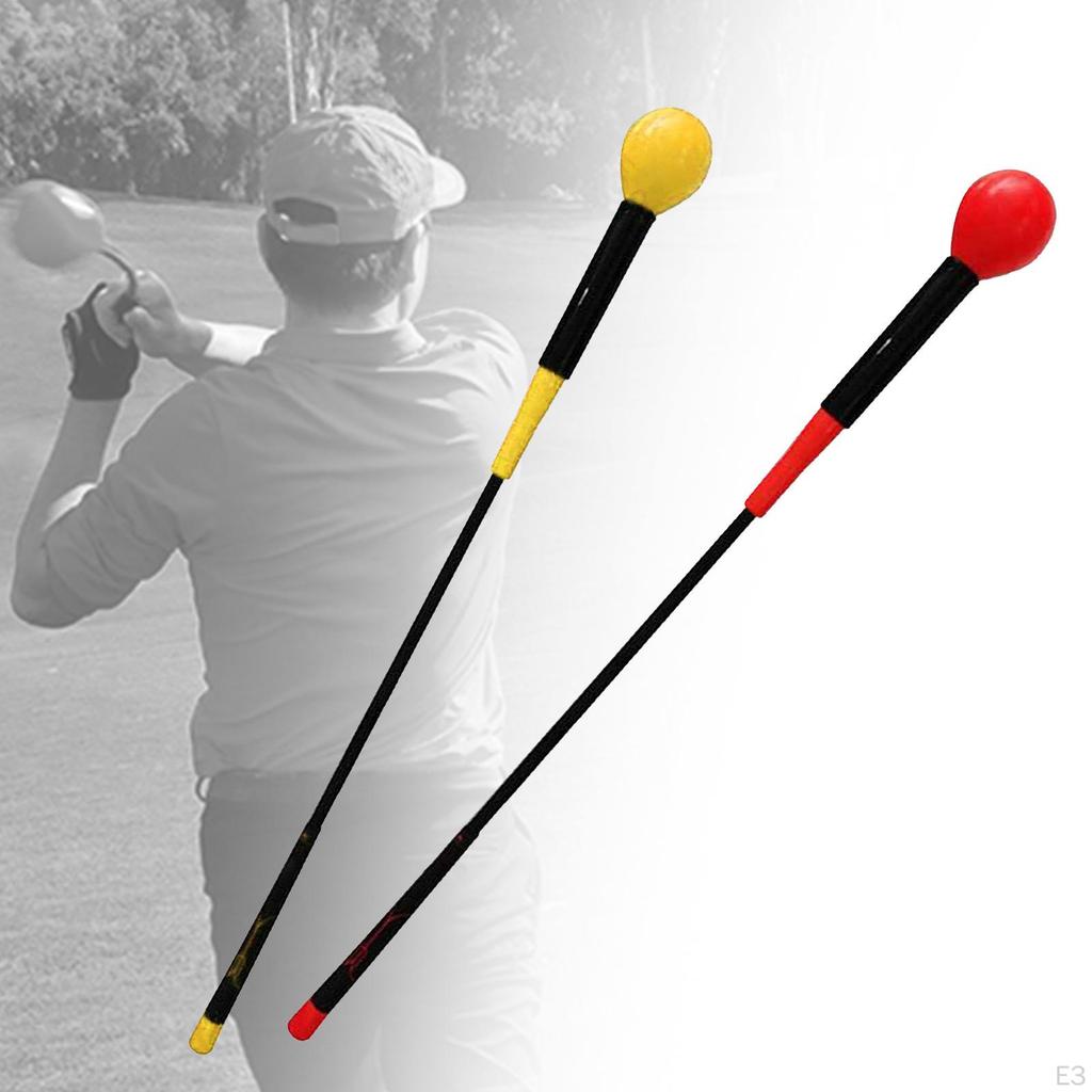 Golf Swing Trainer Aid Training Power Tempo Strength Practice Tool Warm Up Stick