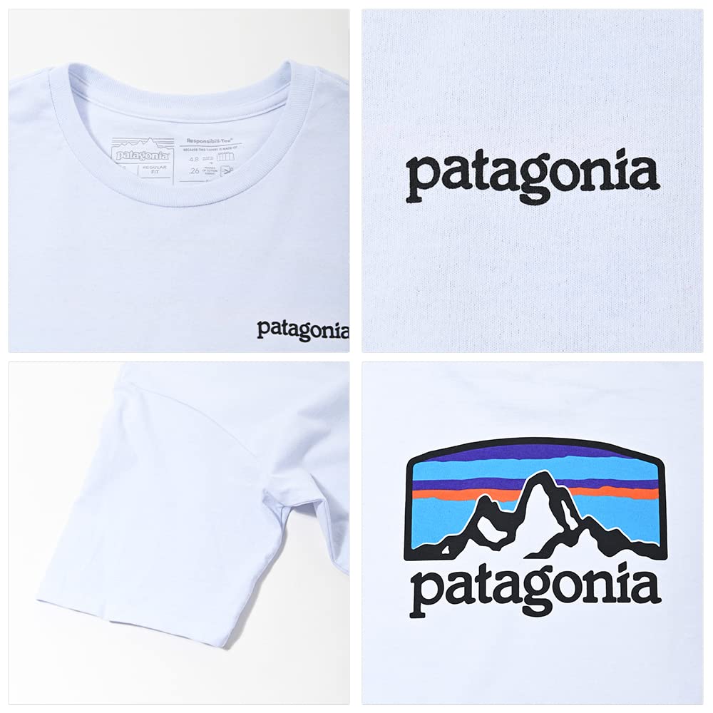 Patagonia Fitz Roy Horizons Responsibility Tee 38501 White (Men's (L)) [Used]