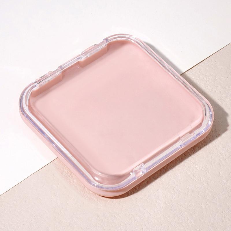 Empty Transparent Press On Nail Packaging Box Portable Plastic Nail Tips Organizer Display Manicure False Nail Tips Case