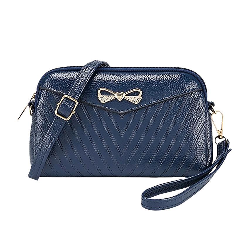 New Small Bag for Summer Women's Handheld Korean Crossbody Bag Soft Leather Mini Mobile Phone Bag for Work Small Bag