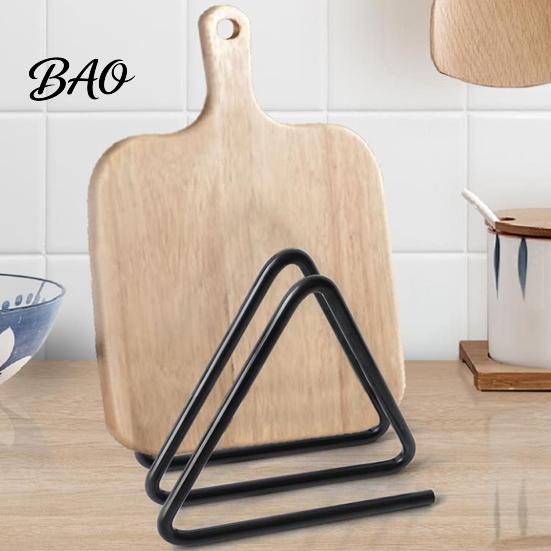 Space Saving Cookware Holder Metal Cutting Board for Kitchen Countertop, Multi?Slot Organizer Stand Pot Lid Rack Chopping Boards, Lids, Bakeware