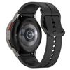 Bracelet pour Samsung Galaxy Watch 7/6/5/4/3 40mm/42mm/43mm/44mm/45mm/46mm, Boucle Réglable Silicone Souple - Noir
