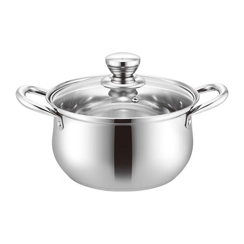 Adneny FF-666 22cm 304 Stainless Steel Cooking Pot