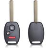 MechanMagic 2PCS Key Fob Remote Replacement Fits Honda CR-V 2007 2008 2009 2010-2013/CR-Z 2011- 2014 2015/Fit/ight/Accord Coupe/Crosstour MLBHLIK-1T