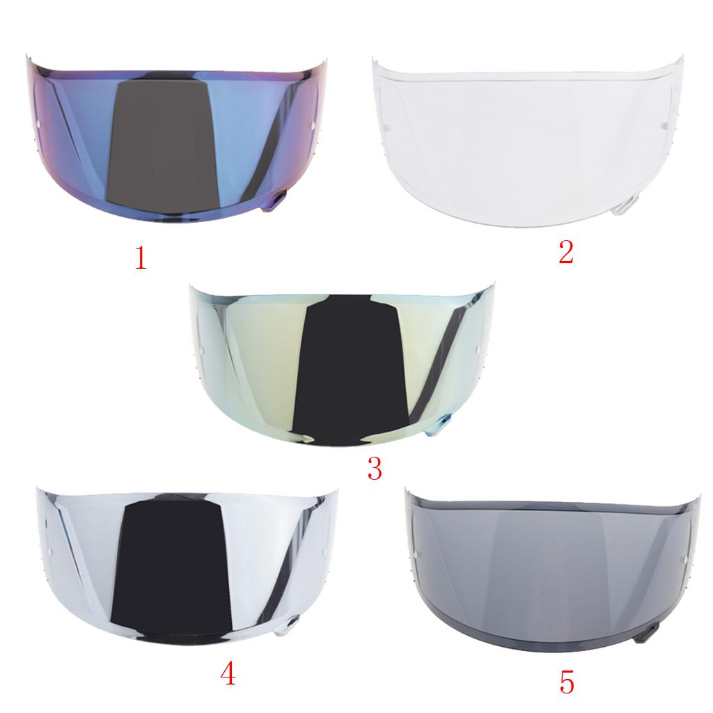 Clear Vision Motorcycle Visor Helmet Shield Anti- Protection Accessory Universal Fit for Open Face and Half Helmets