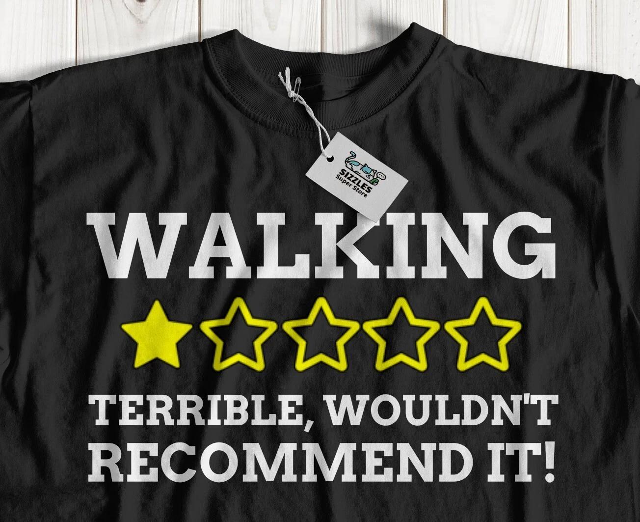 Unisex Funny Wheelchair T-Shirt No Walking Broken Leg & Knee Surgery Gifts 3XL