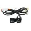 12V Car Cigarette Lighter Plug Connector Adapter USB Type C Converter Wired Charger Cable Socket for VW Golf 6 Jetta 5 MK5 06-12