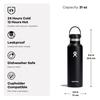 Standard Mouth 21oz (621ml) Trillium Stainless Steel Water Bottle (Official Japanese Product)