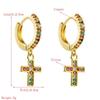 Women's Hoop Earring Bohemian O Shaped Creative Rice Beads Exaggerated Accessories Earrings