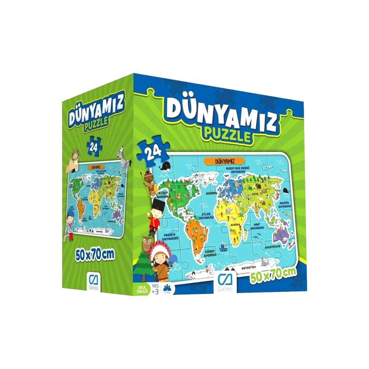 

5025 CA Games, Наш мир Пазл из 24 частей / +3 года